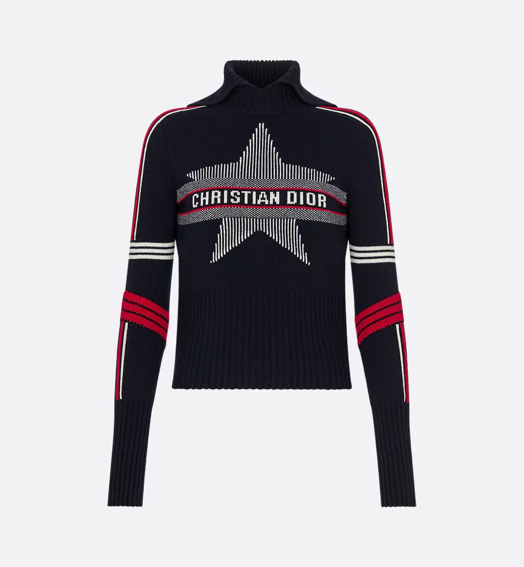 CD Mock Neck Sweater