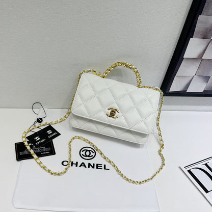C Small Trendy CC Flap Handle Bag