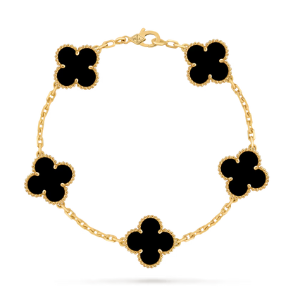 Vintage Alhambra bracelet, 5 motifs