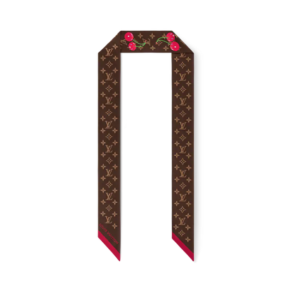 LV x TM Monogram Cerise Bandeau With Box