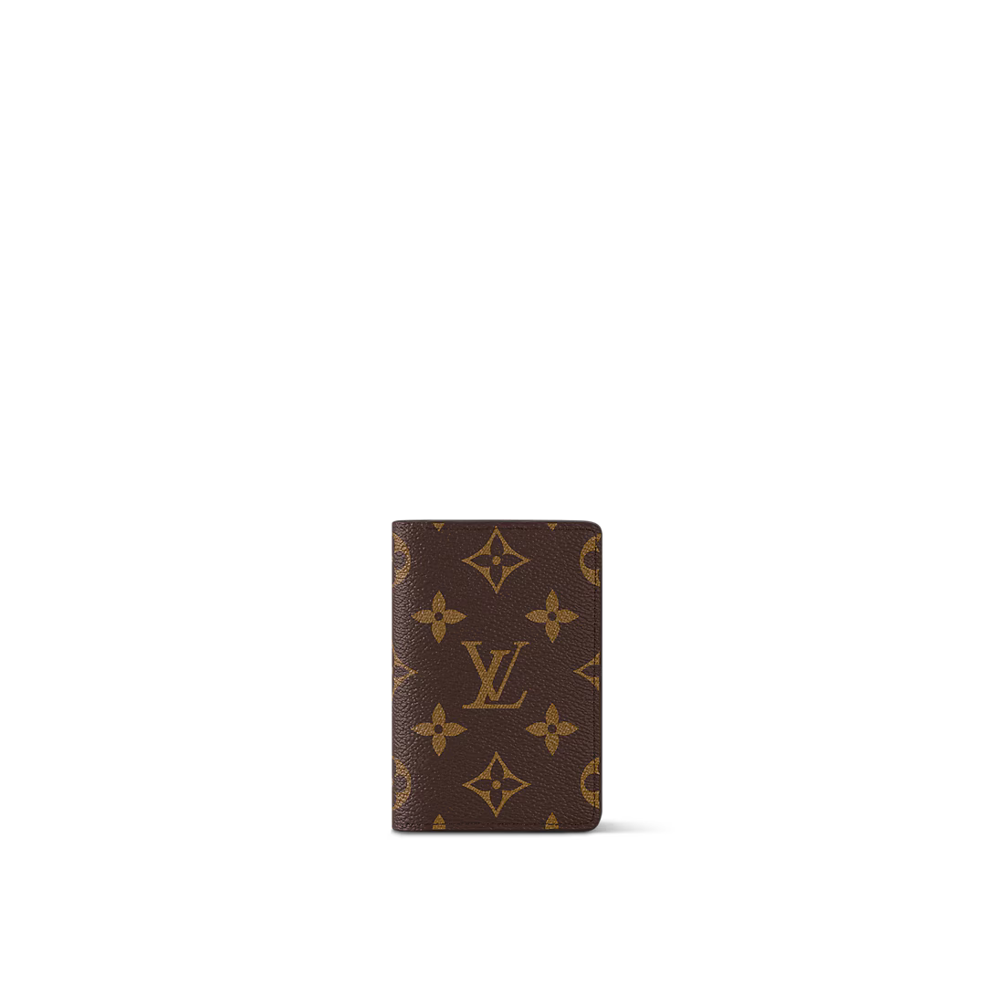 LV Pocket Organizer Monogram With Box